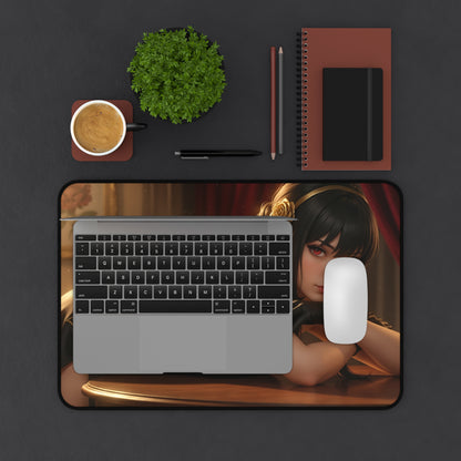 Yor Forger Gaming Mouse Pad, Spy x Family Desk Mat, Anime Heroine Setup