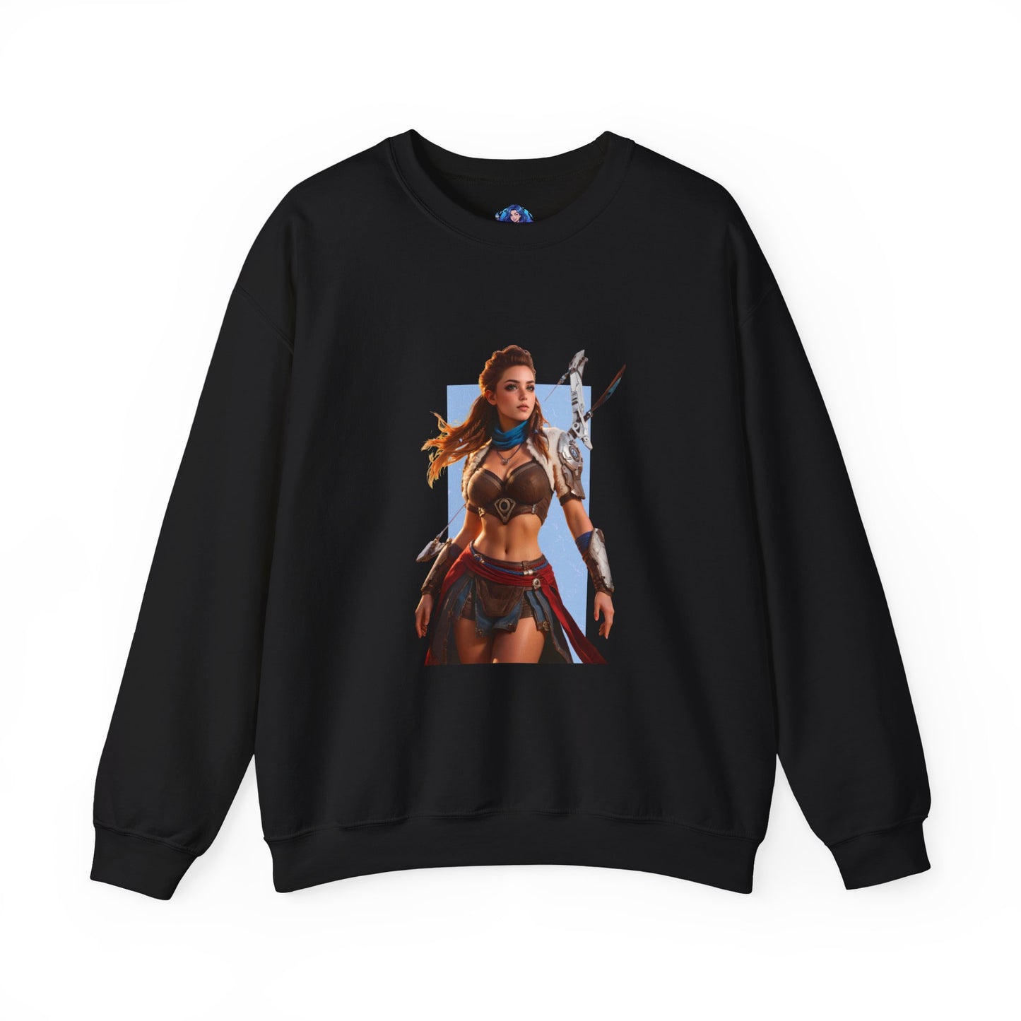 Aloy Sweatshirt, Horizon Rundhalsausschnitt, Gemütliche Gaming-Streetwear für Fans und Sammler