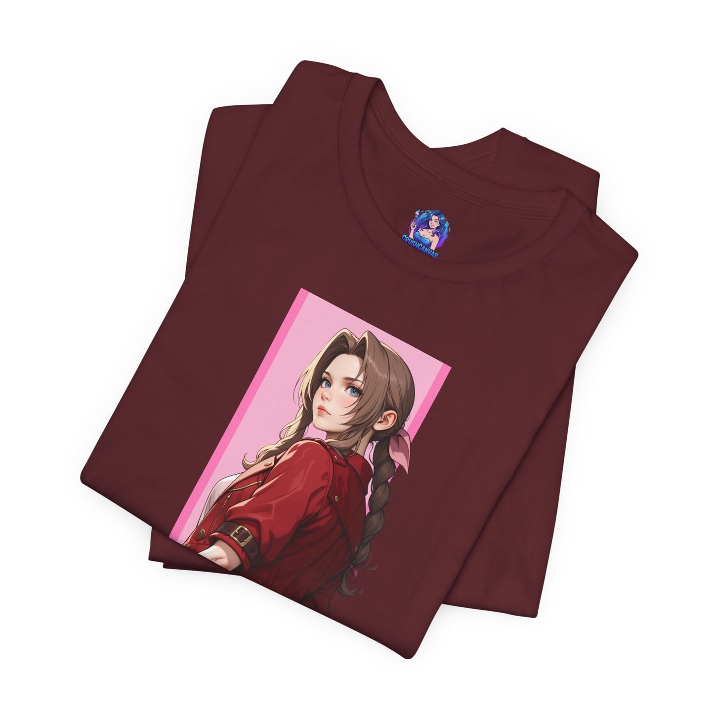 Aerith Gainsborough T-Shirt | Final Fantasy VII Tee for Gamers & Anime Fans