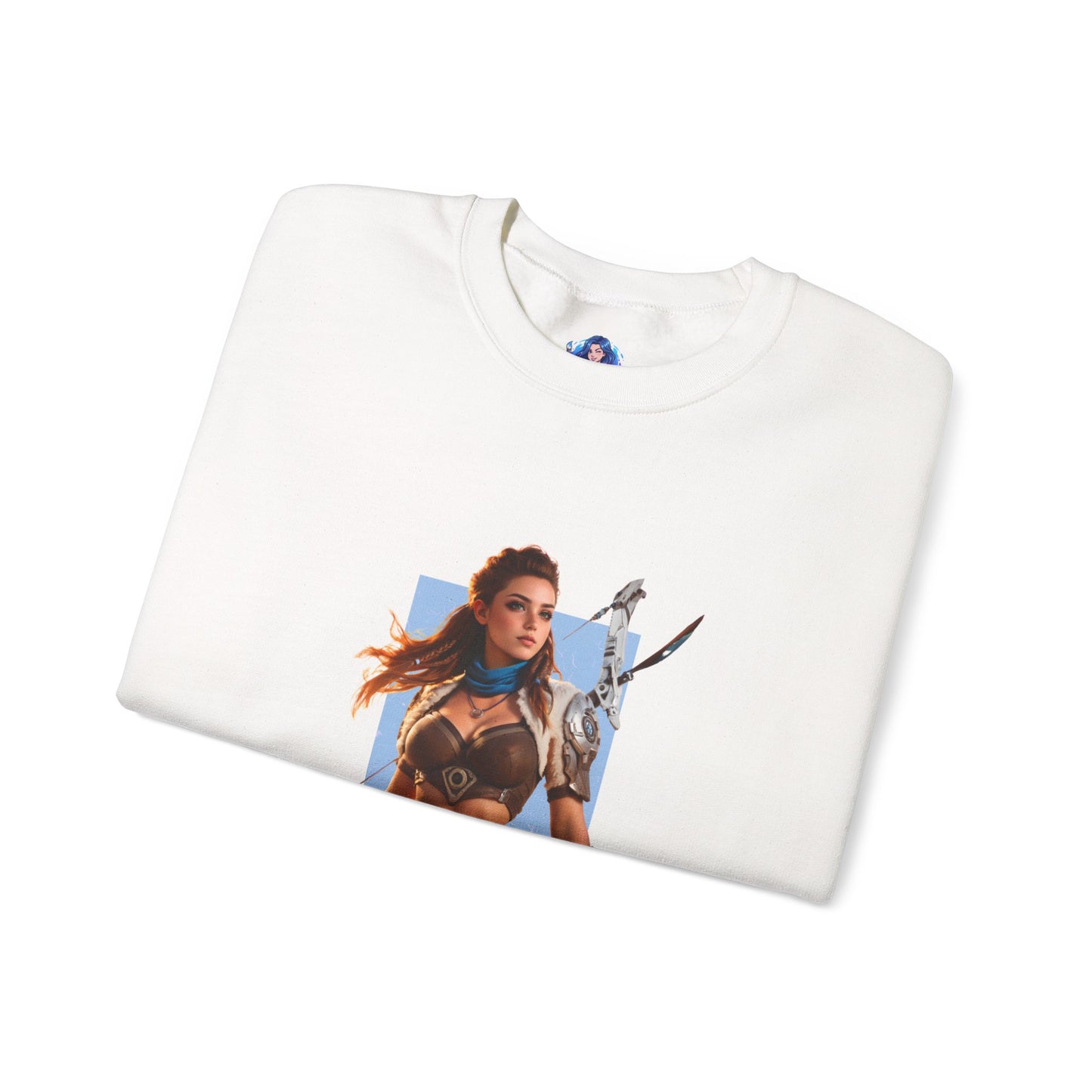Aloy Sweatshirt, Horizon Rundhalsausschnitt, Gemütliche Gaming-Streetwear für Fans und Sammler