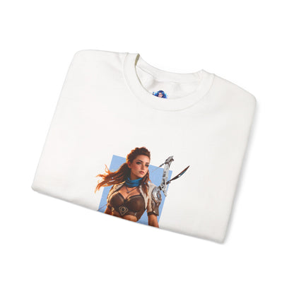 Aloy Sweatshirt, Horizon Rundhalsausschnitt, Gemütliche Gaming-Streetwear für Fans und Sammler