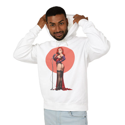 Худі з Джессікою Реббіт | Худі з мультяшним іконою | Сексуальний пуловер у стилі пін-ап