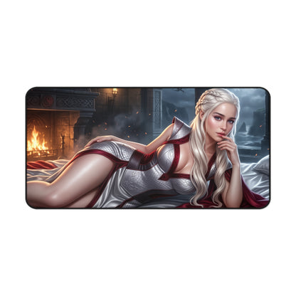 Game of Thrones Mouse Pad, Daenerys Desk Mat, Gamer Gift