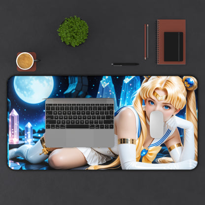 Килимок для столу Sailor Moon, килимок для миші з аніме, декор для столу з магічними героїнями