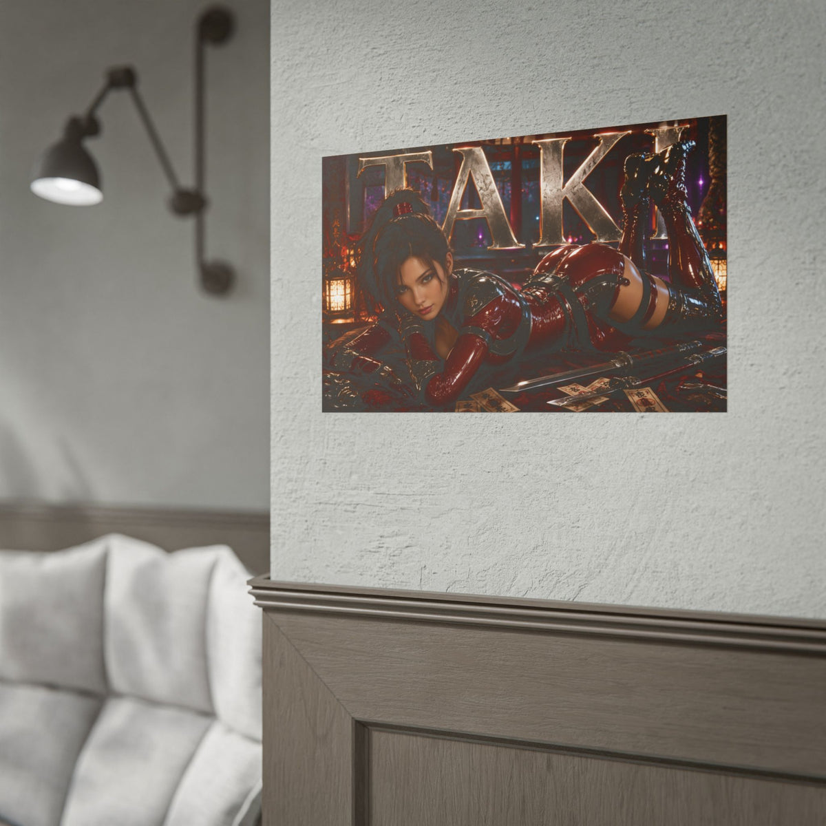 Taki Soulcalibur Poster Gaming Wall Art Gamer Room Decor Collectible Print