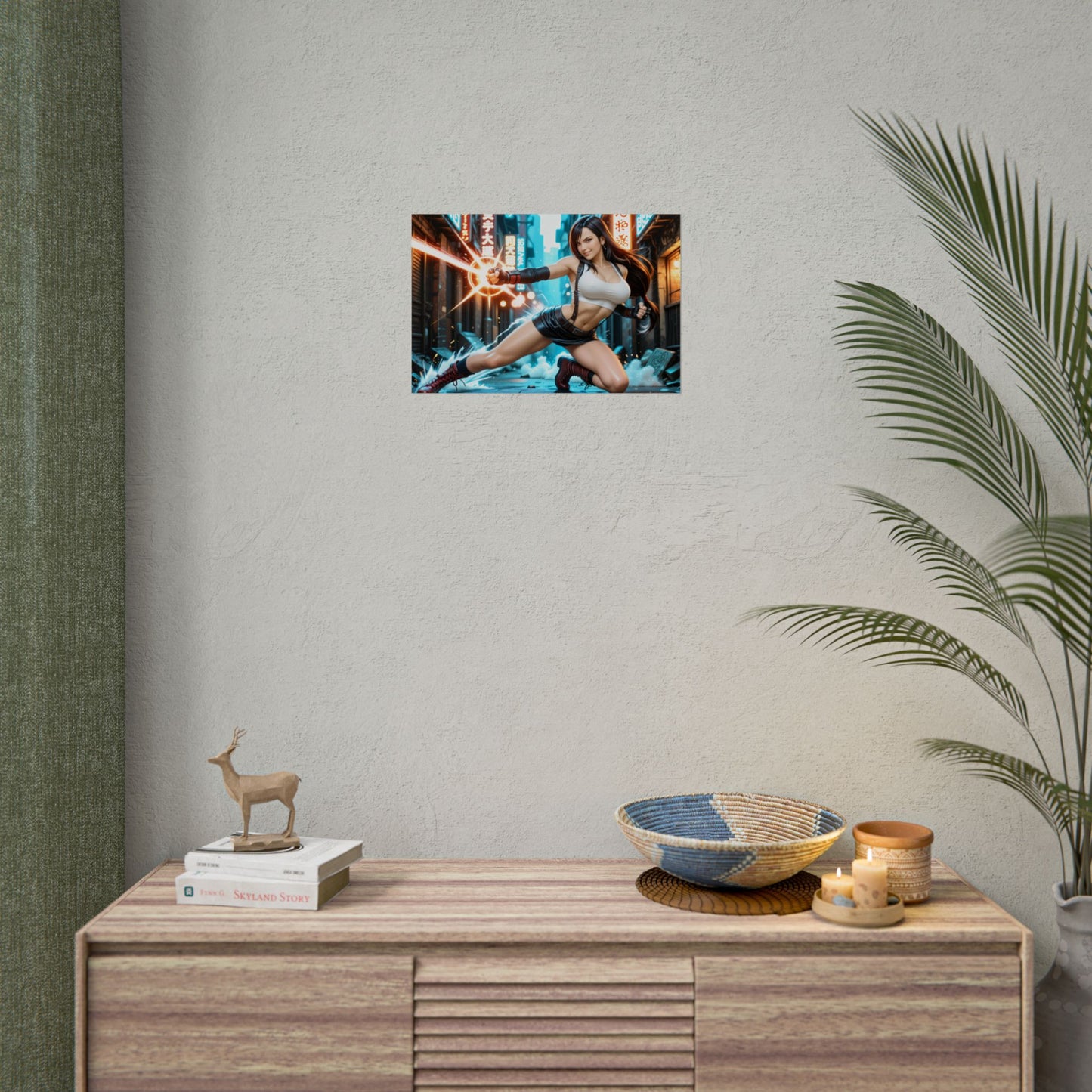 Постер Тіфи Локхарт з Вайфу | Настінне аніме-оформлення для спальні або ігрової кімнати