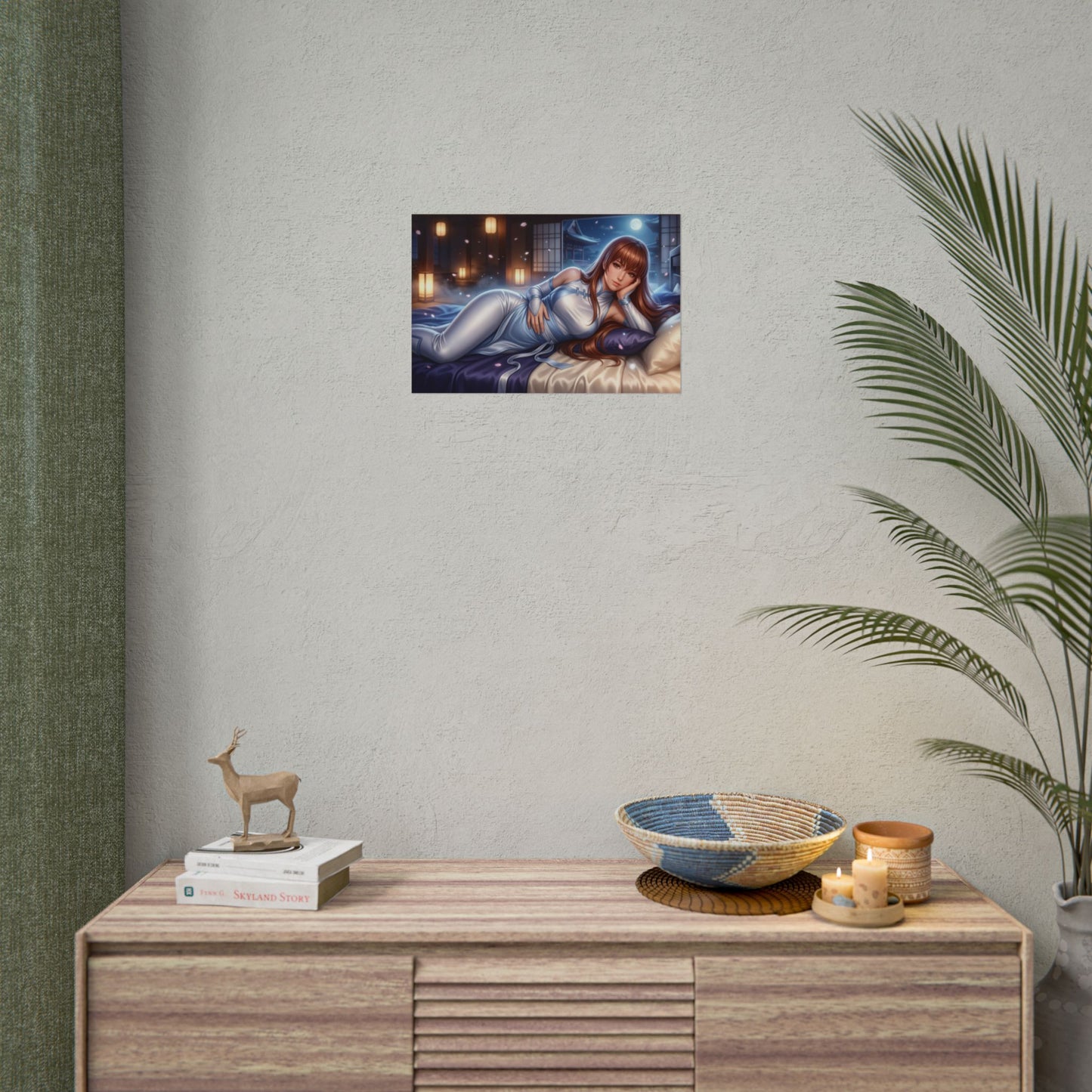 Kasumi Poster, Dead or Alive Wall Art, Gaming Print Decor