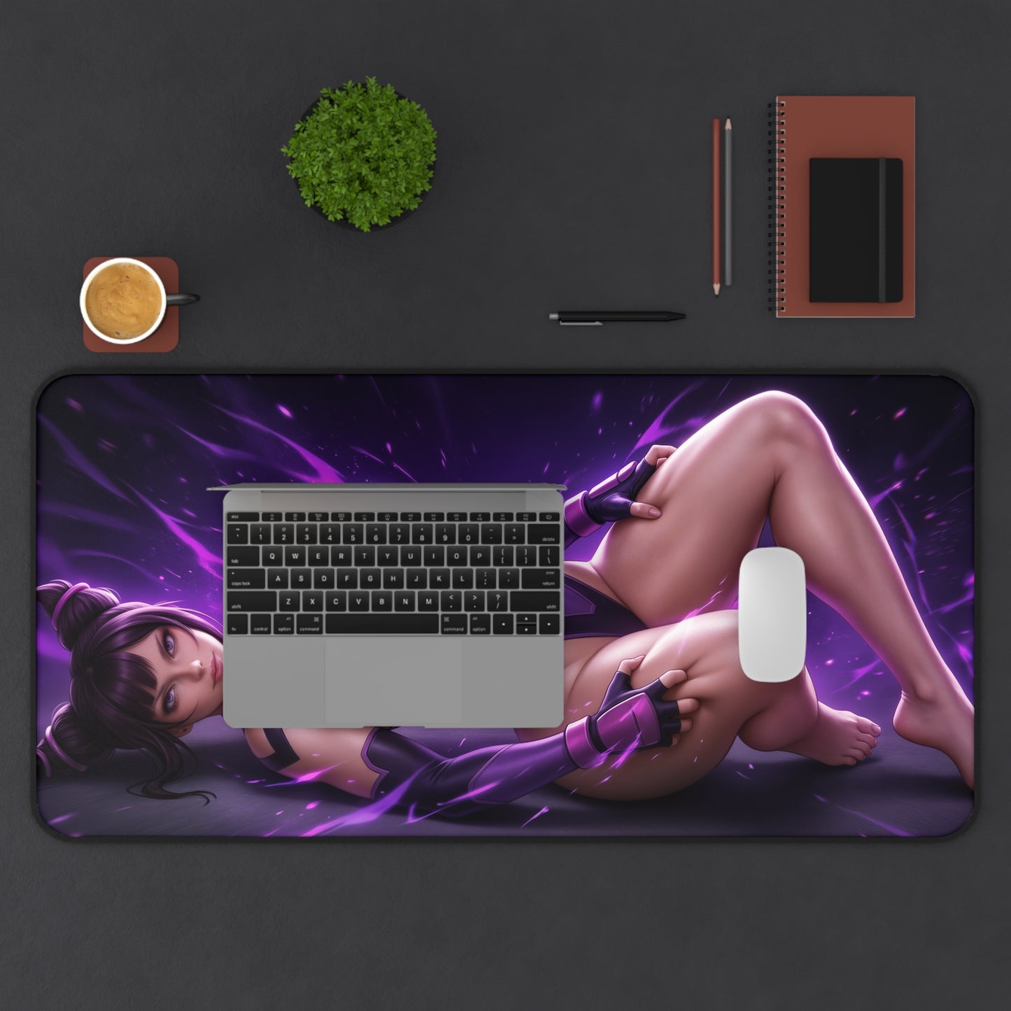 Street Fighter Mouse Pad, Juri Han Desk Mat, Gamer Gift XXL