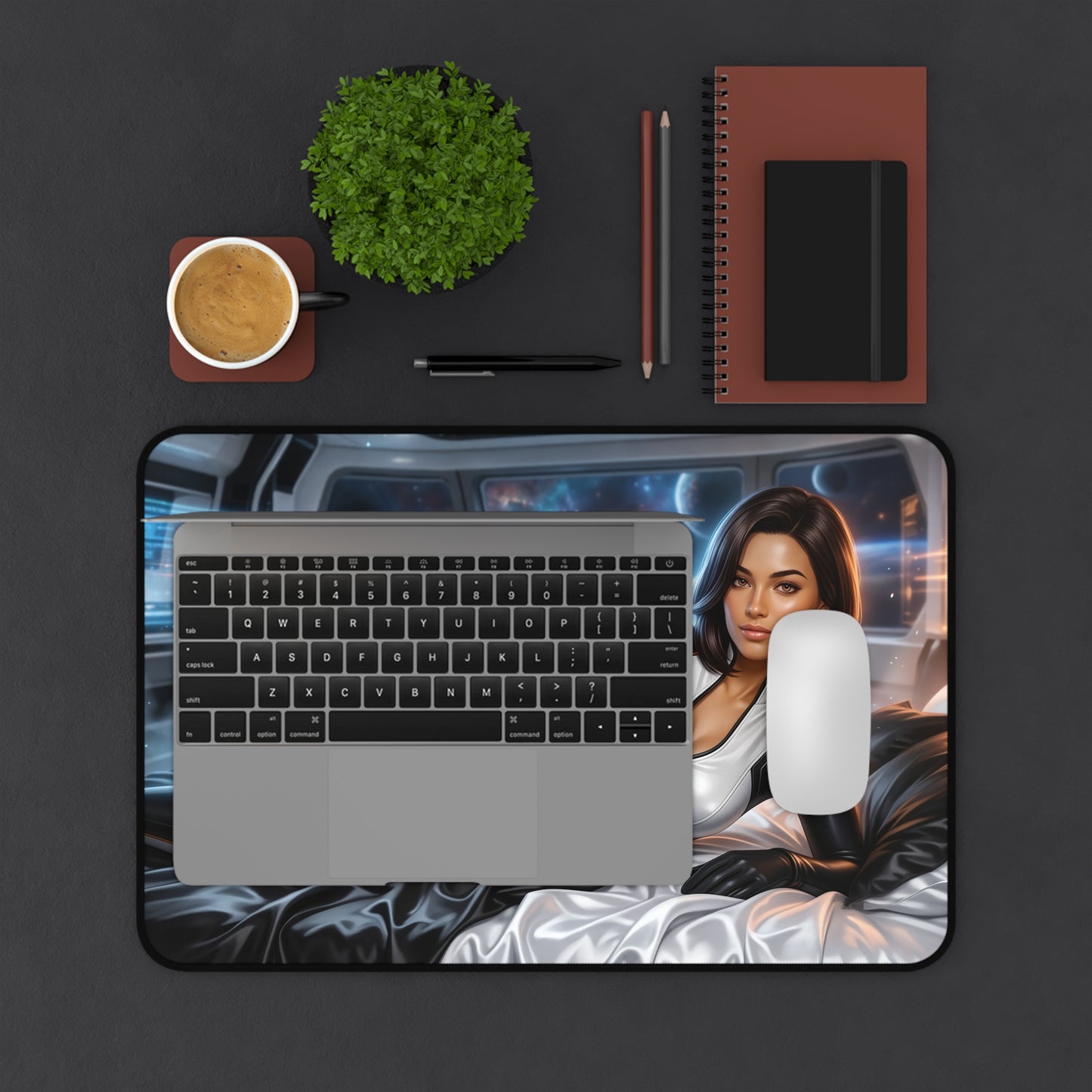 Mass Effect Mouse Pad, Miranda Desk Mat, Large Desk Pad