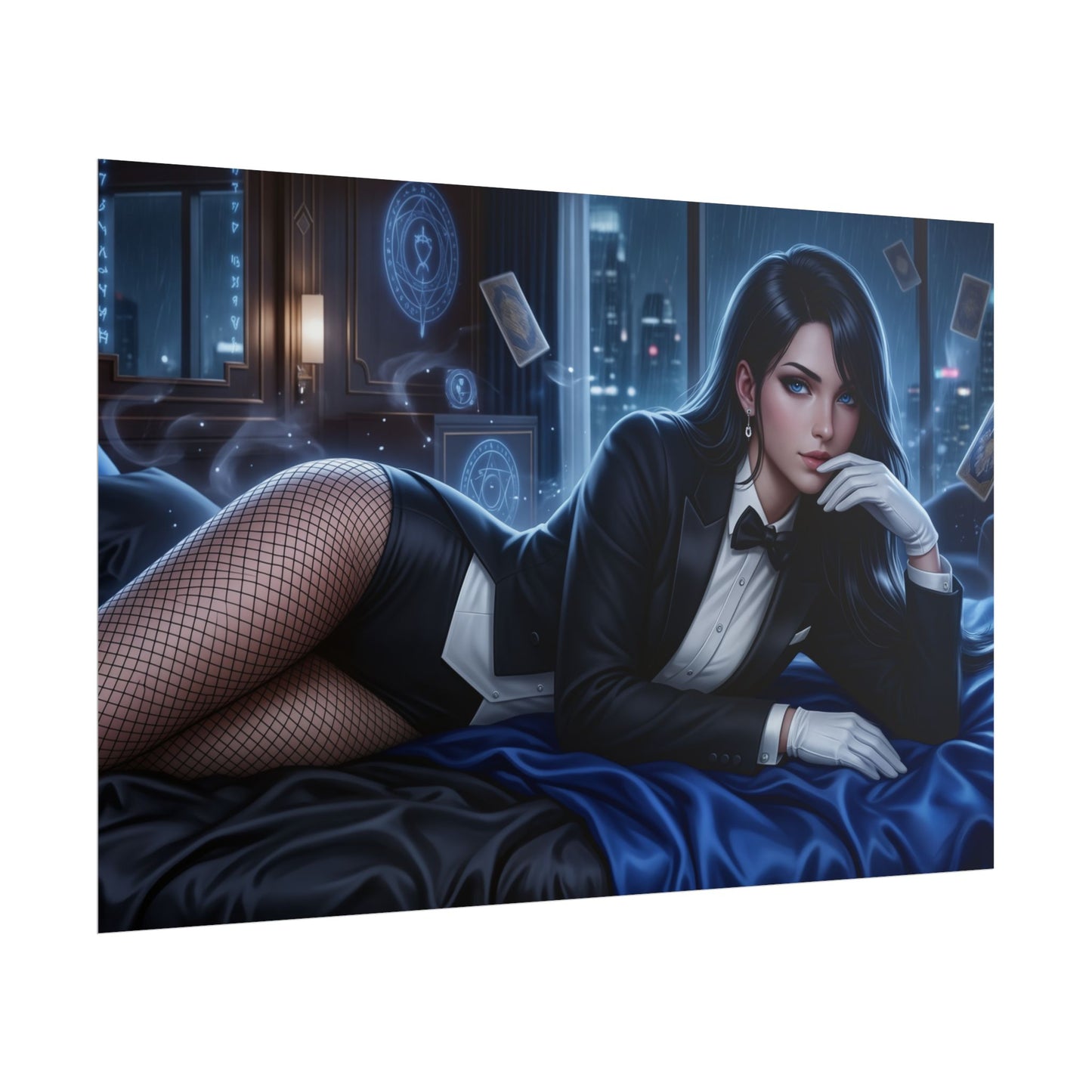 Zatanna Poster, DC Comics Wall Art, Fantasy Print, Gamer Decor