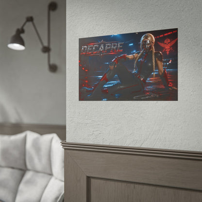 Decapre Gaming Poster Wall Art Gamer Room Decor Collectible Print