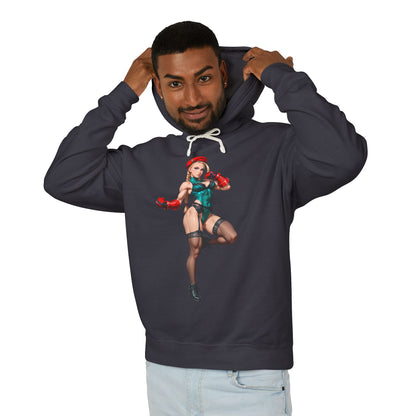 Cammy White Hoodie | Street Fighter Gamer Hoodie | Anime Waifu Grafik-Pullover
