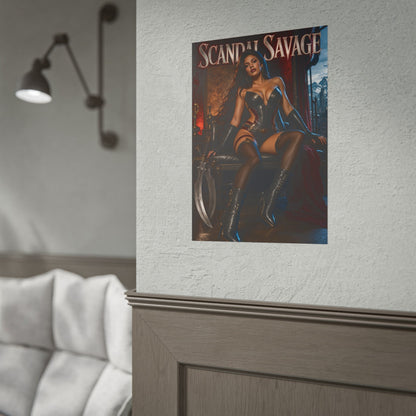 Scandal Savage Character Poster Comic Style Wall Decor Bedroom Collector Gift