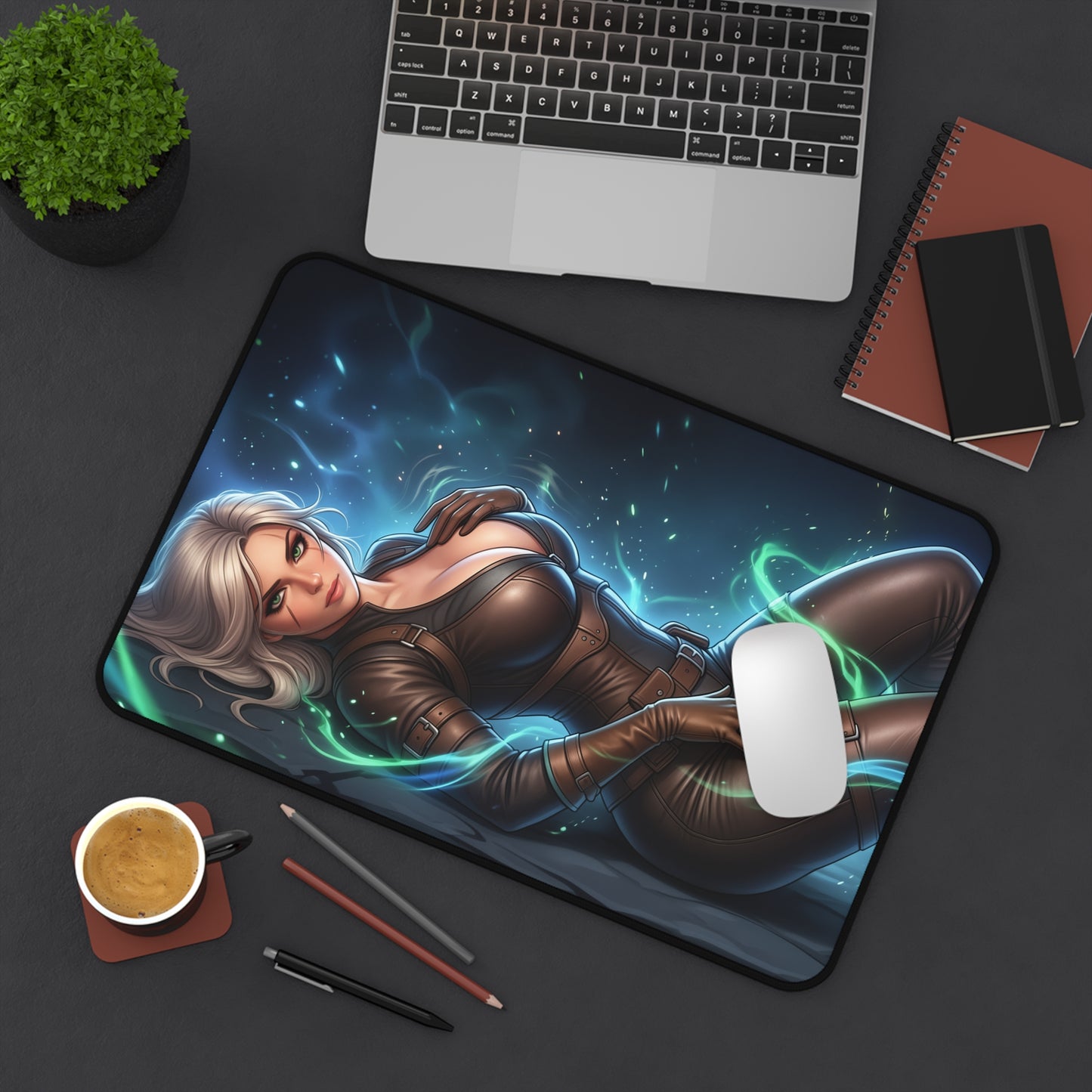 The Witcher Mouse Pad, Ciri Desk Mat, Gaming Mouse Pad XXL