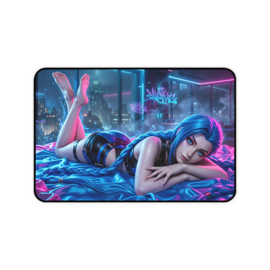 Arcane Mouse Pad, Jinx Desk Mat, Anime Mouse Pad XXL