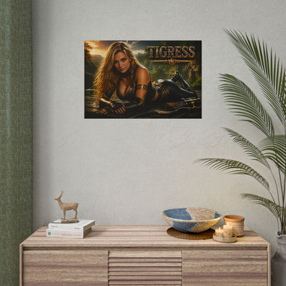 Collector Room Decor Tigress Comic Poster Character Wall Art Gift Print