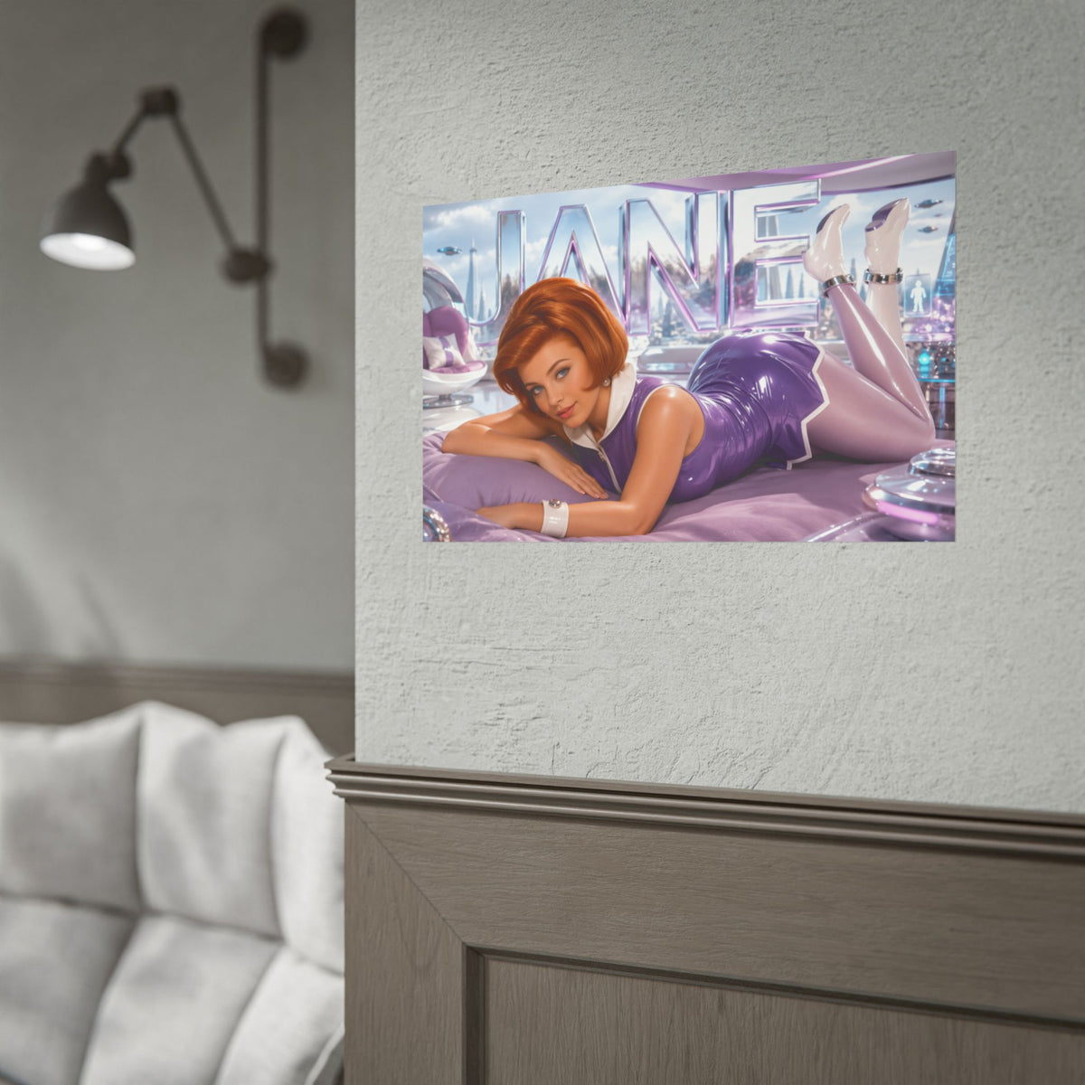 Retro Wall Art Jane Jetson The Jetsons Poster Character Room Decor Art Print