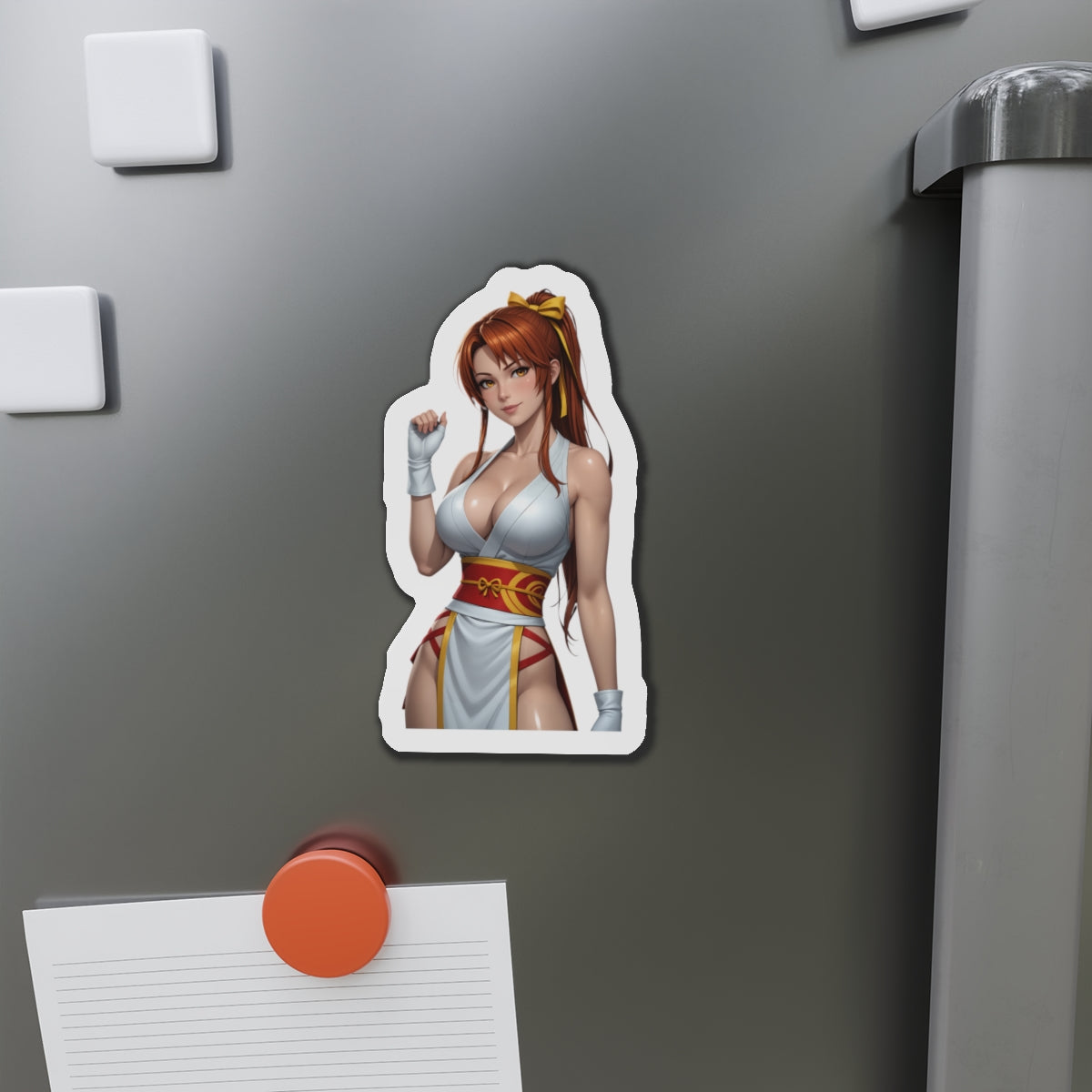 Kasumi-Magnet – Dead or Alive Kühlschrankmagnet, sexy Ninja-Anime-Dekoration