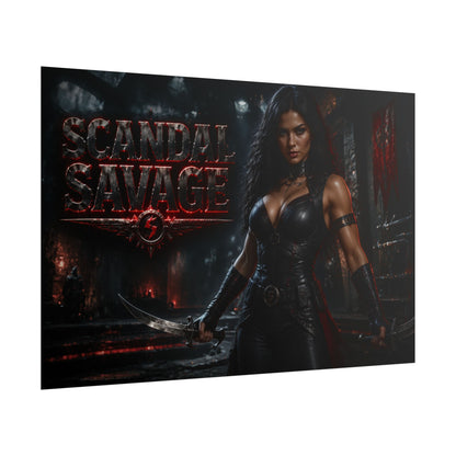 Scandal Savage Character Poster Comic Style Wall Decor Bedroom Collector Gift
