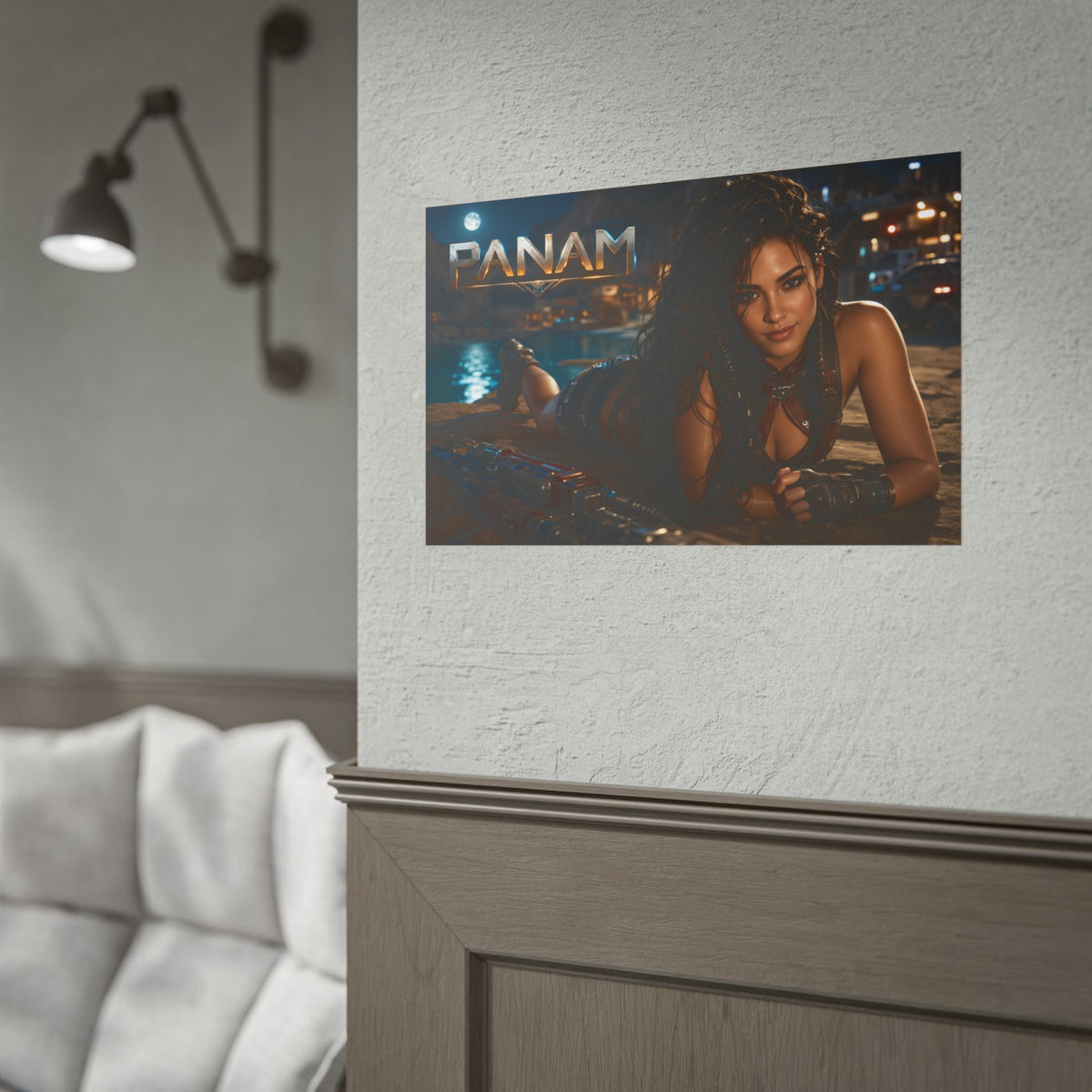Panam Palmer Character Poster Cyberpunk Gaming Setup Wall Decor Collector Print