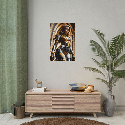 Tachy Stellar Blade Wall Art – Sci-Fi Heroine Poster, Great Gift for Gamers