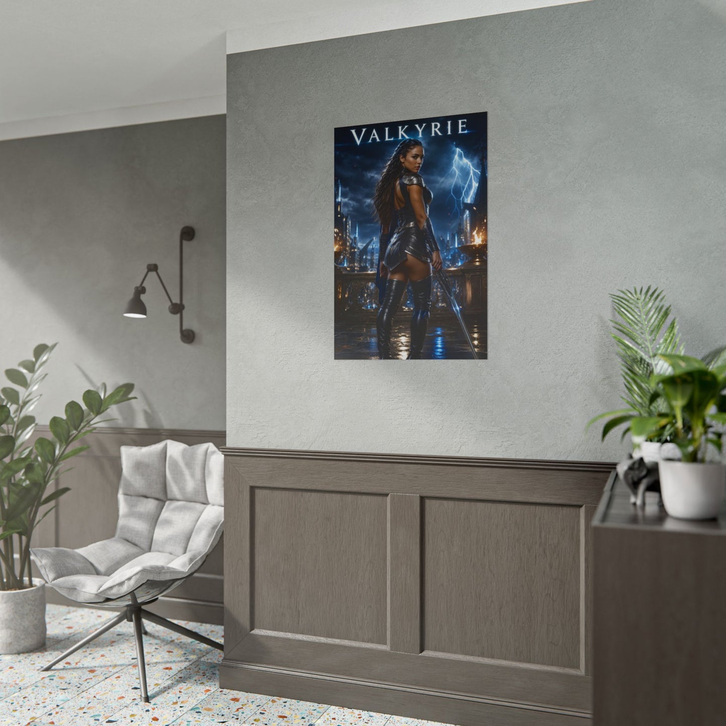 Thor Valkyrie Marvel Superhero Poster Wall Art Print Decor
