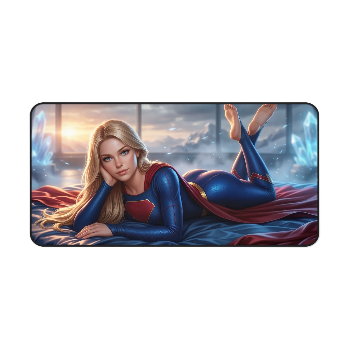 DC Comics Mouse Pad, Supergirl Desk Mat, Gamer Gift XXL