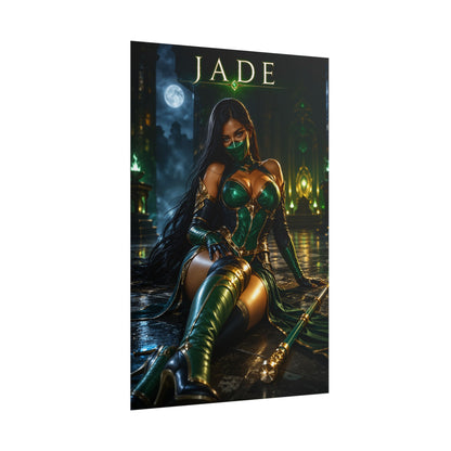 Mortal Kombat Jade Poster Fighting Game Wall Art Print Decor