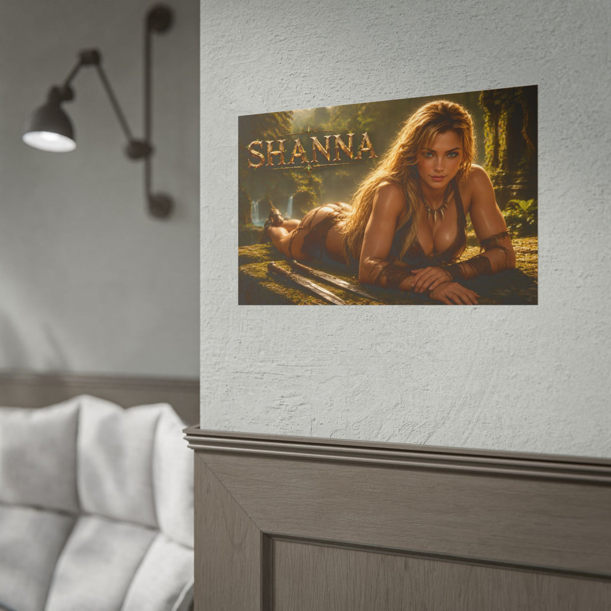 Shanna Comic Poster Character Wall Art Collector Room Decor Art Print