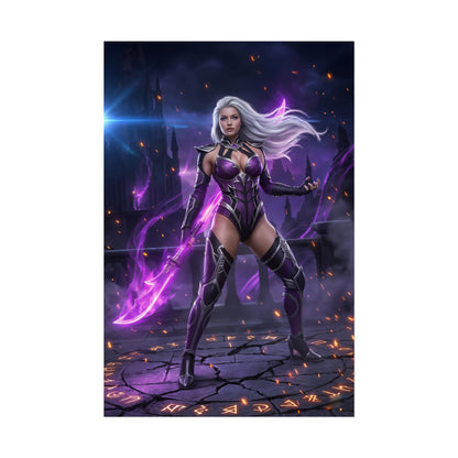 Sindel Poster – Mortal Kombat Wall Art Print, Edenian Queen Decor