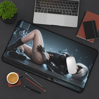 Nier Mouse Pad, 2B Desk Mat, Anime Mouse Pad, Gamer Gift