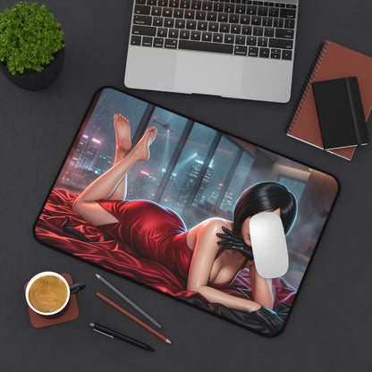 Resident Evil Mouse Pad, Ada Wong Desk Mat, Gamer Gift XXL