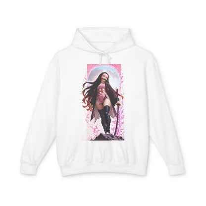 Nezuko Kamado Hoodie | Anime Demon Hoodie | Demon Slayer Warrior Pullover