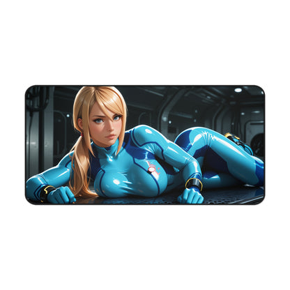 Килимок для столу Samus Aran, килимок для миші з науково-фантастичної гри Heroine, налаштування ігрового столу