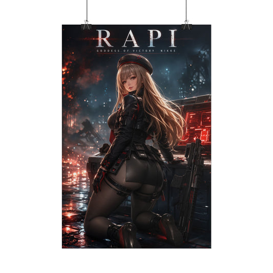 Goddess of Victory NIKKE Rapi Anime Poster Gaming Wall Art Room Decor