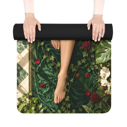 Poison Ivy Yoga Mat for Women 24x72 Glamour Fitness Workout Mat
