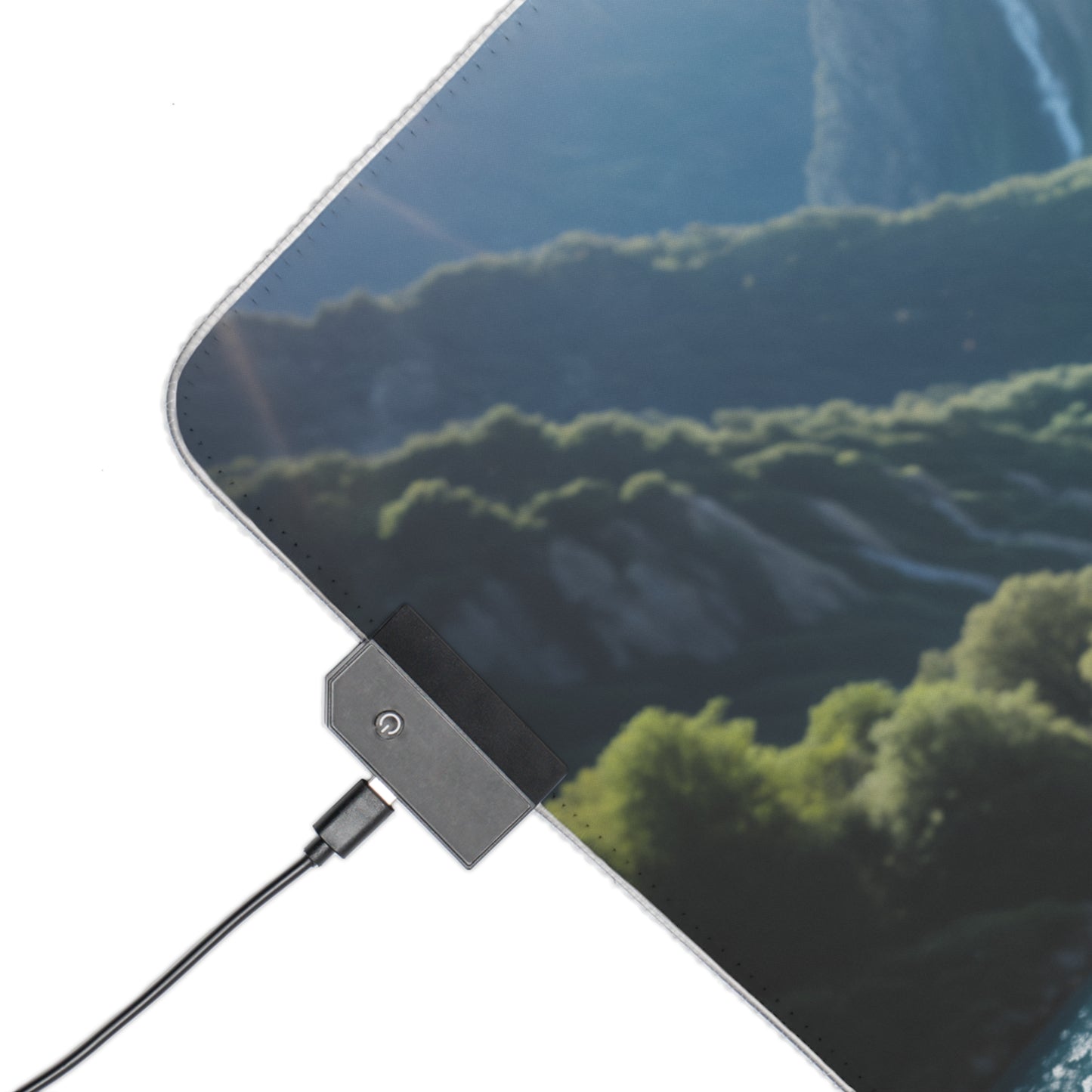 Килимок для столу Boa Hancock – світлодіодний RGB-підкладка, ігровий комплект із зображенням аніме-дівчини Royal Waifu