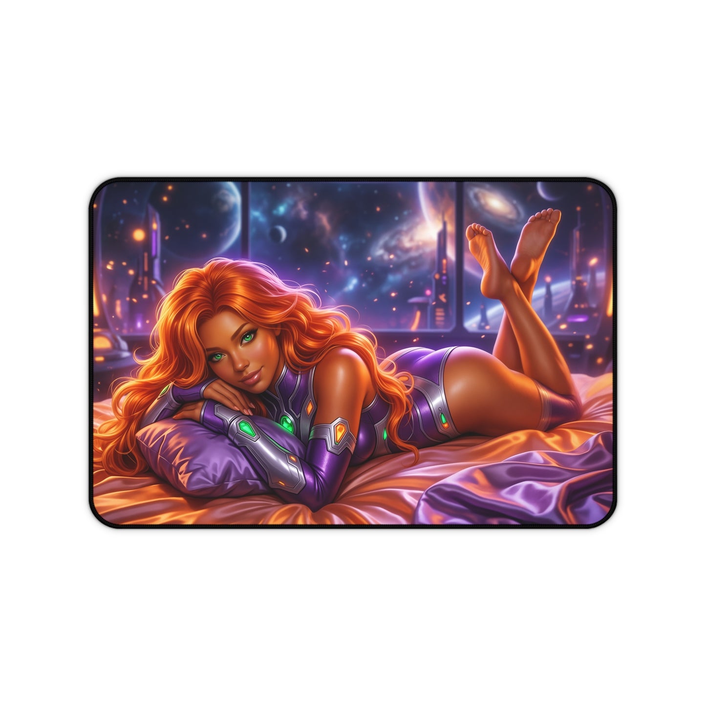 DC Comics Mouse Pad, Starfire Desk Mat, Anime Decor XXL