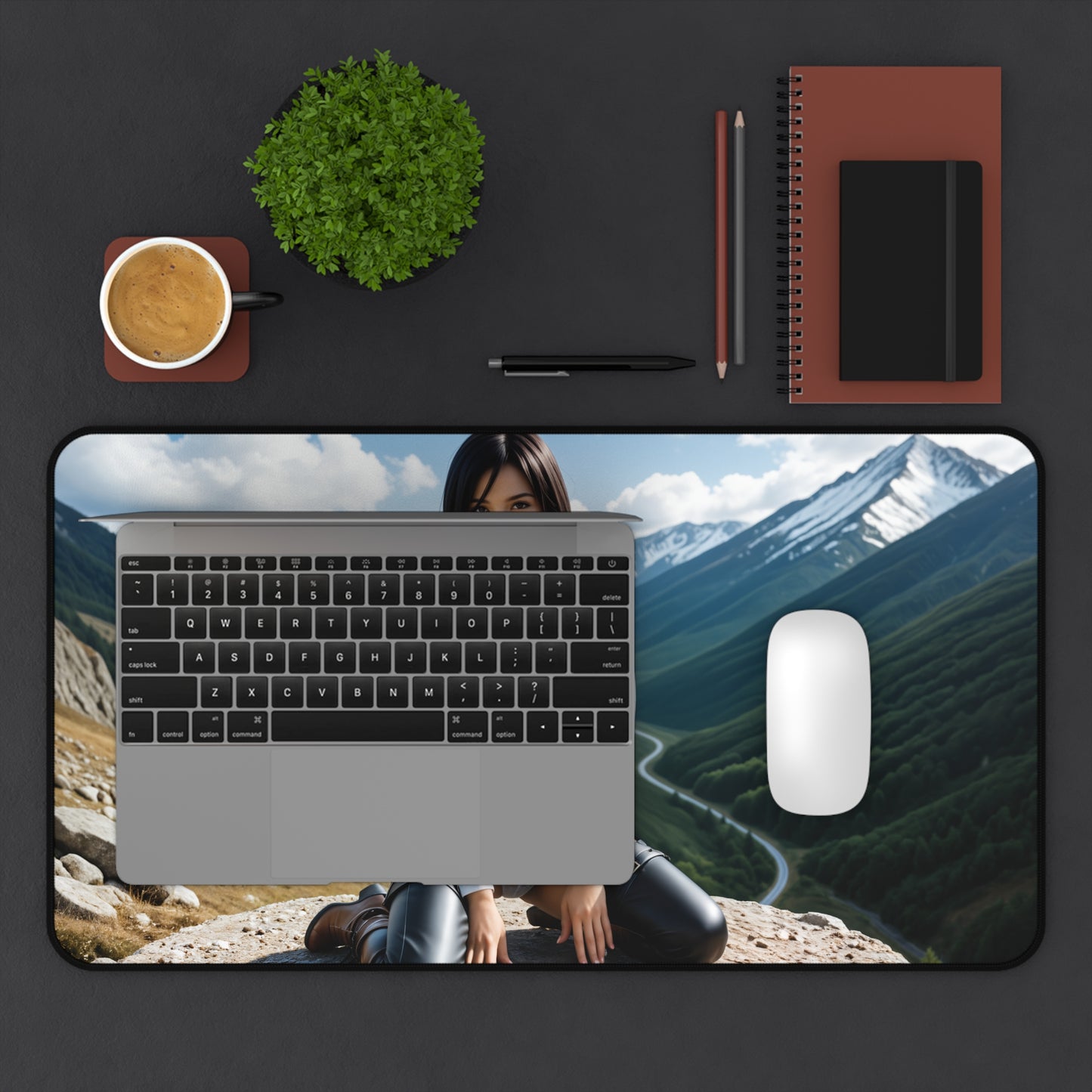 Килимок для миші Mikasa Ackerman, килимок для столу «Атака титанів», набір для гри воїн з аніме