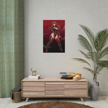 Kasumi Dead or Alive Poster, Dead or Alive Wall Art Print, Ninja Girl Decor, Fighting Game Wall Art, Gamer Gift