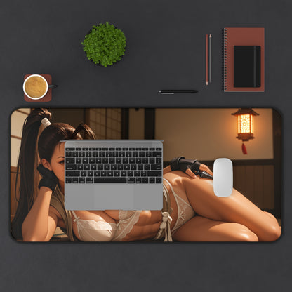 Ibuki Schreibtischunterlage, Street Fighter Ninja Girl Mauspad, Anime Gaming Schreibtisch-Setup