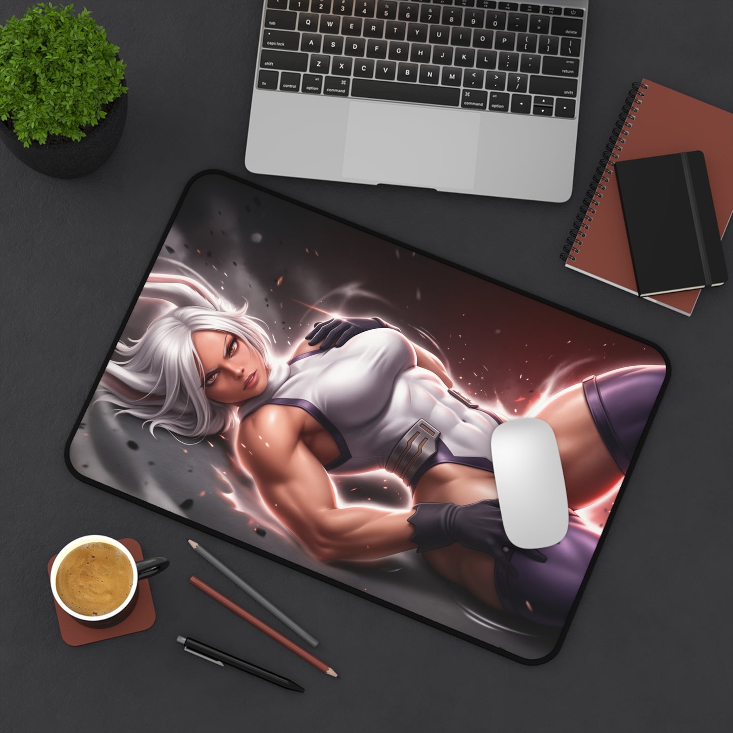 My Hero Academia Mouse Pad, Mirko Desk Mat, Anime Decor