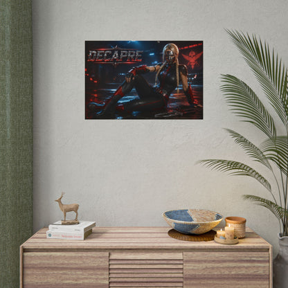 Decapre Gaming Poster Wall Art Gamer Room Decor Collectible Print