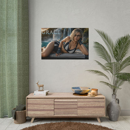 Grace Ashcroft Wall Art Poster PC Gaming Decor Bedroom Collector Print
