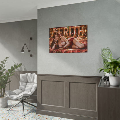Aerith Gainsborough Poster Gaming Wall Art Gamer Room Decor Collectible Print