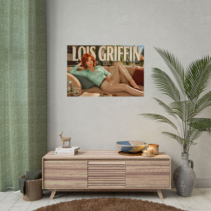 Lois Griffin Family Guy Wall Art Poster Character Decor Collector Gift