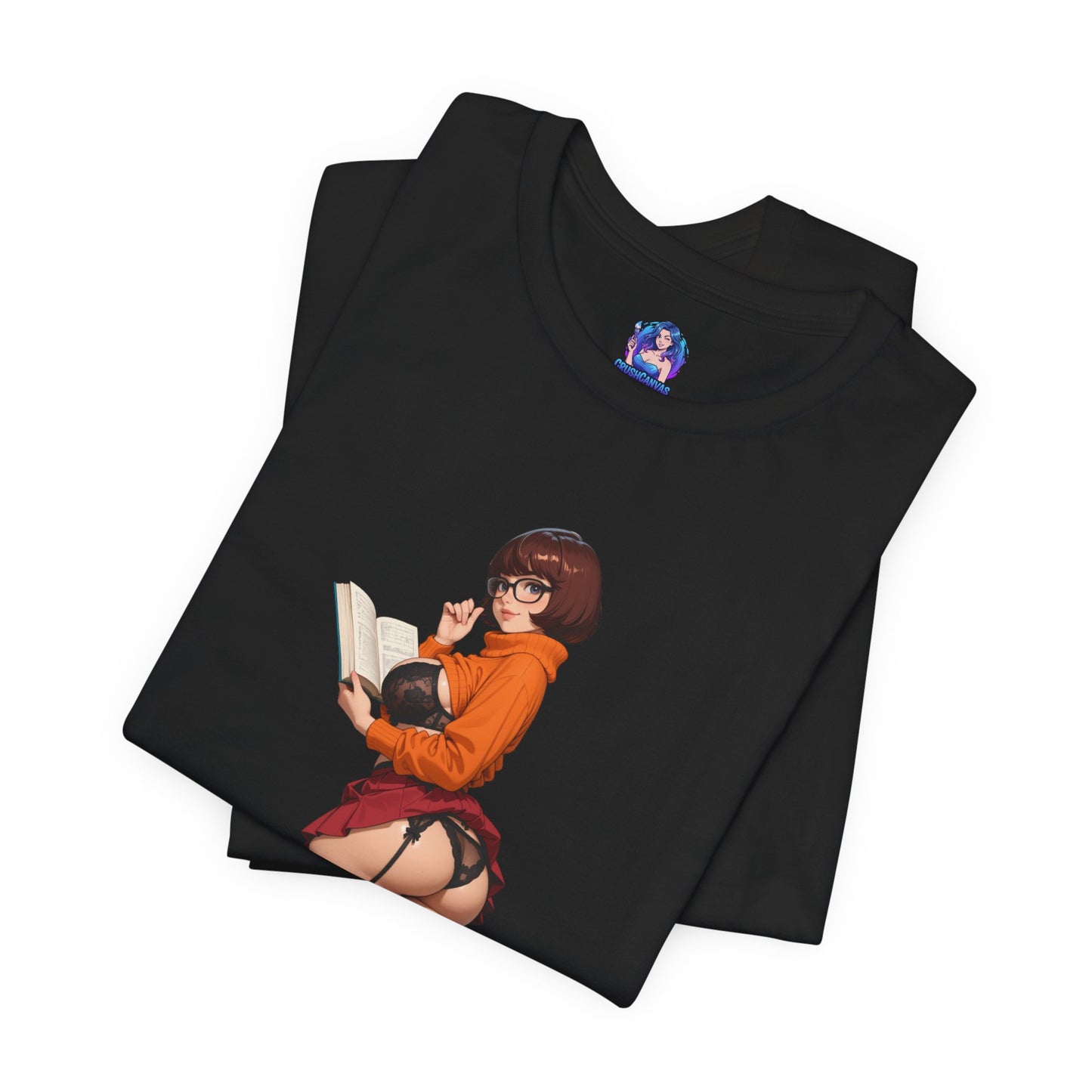 Velma-T-Shirt | Smartes Geek-Girl-Shirt für Fans &amp; Sammler | Süßes Shirt für die geheimnisvolle Heldin