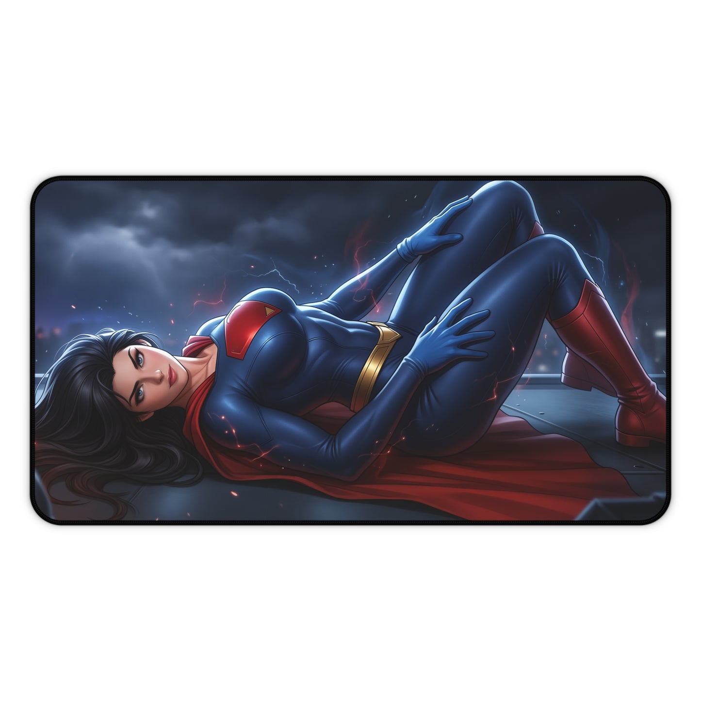 DC Comics Mouse Pad, Superwoman Desk Mat, Gamer Gift XXL