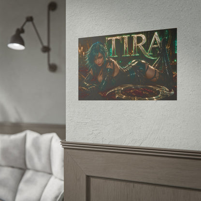 Gaming Wall Art Tira Soulcalibur Poster Game Room Decor Gamer Gift Print