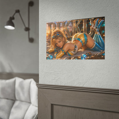 Rikku Poster Gaming Wall Art Gamer Room Decor Collectible Print Wall Decor